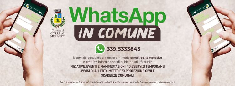 WhatsApp in Comune