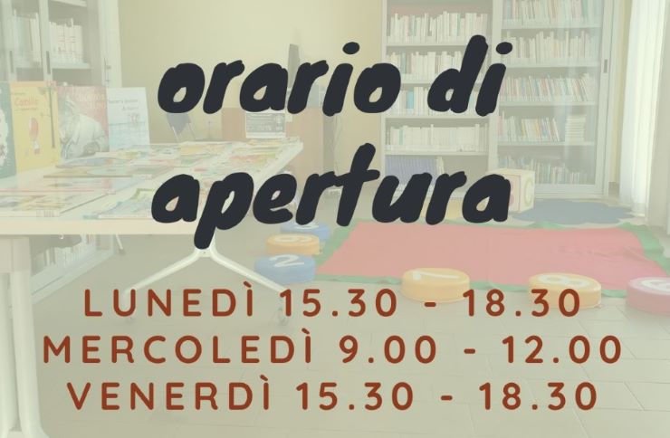 Biblioteca Comunale Domenico Federici - Orario Estivo
